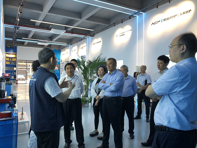 The leaders of Shandong Taishan District inspected ACF Ruangu Laboratory, and the two sides conducted in-depth exchanges